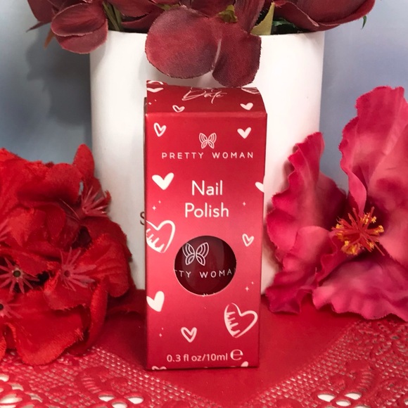 PRETTY WOMAN NYC Nail Pôlish in HOT DATE (Red)- Full Size, Brand New in Box! - Picture 2 of 16